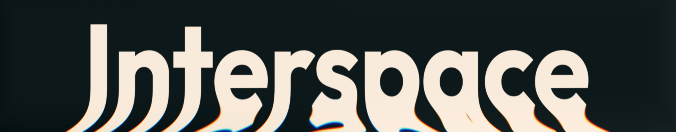 Interspace logo melting